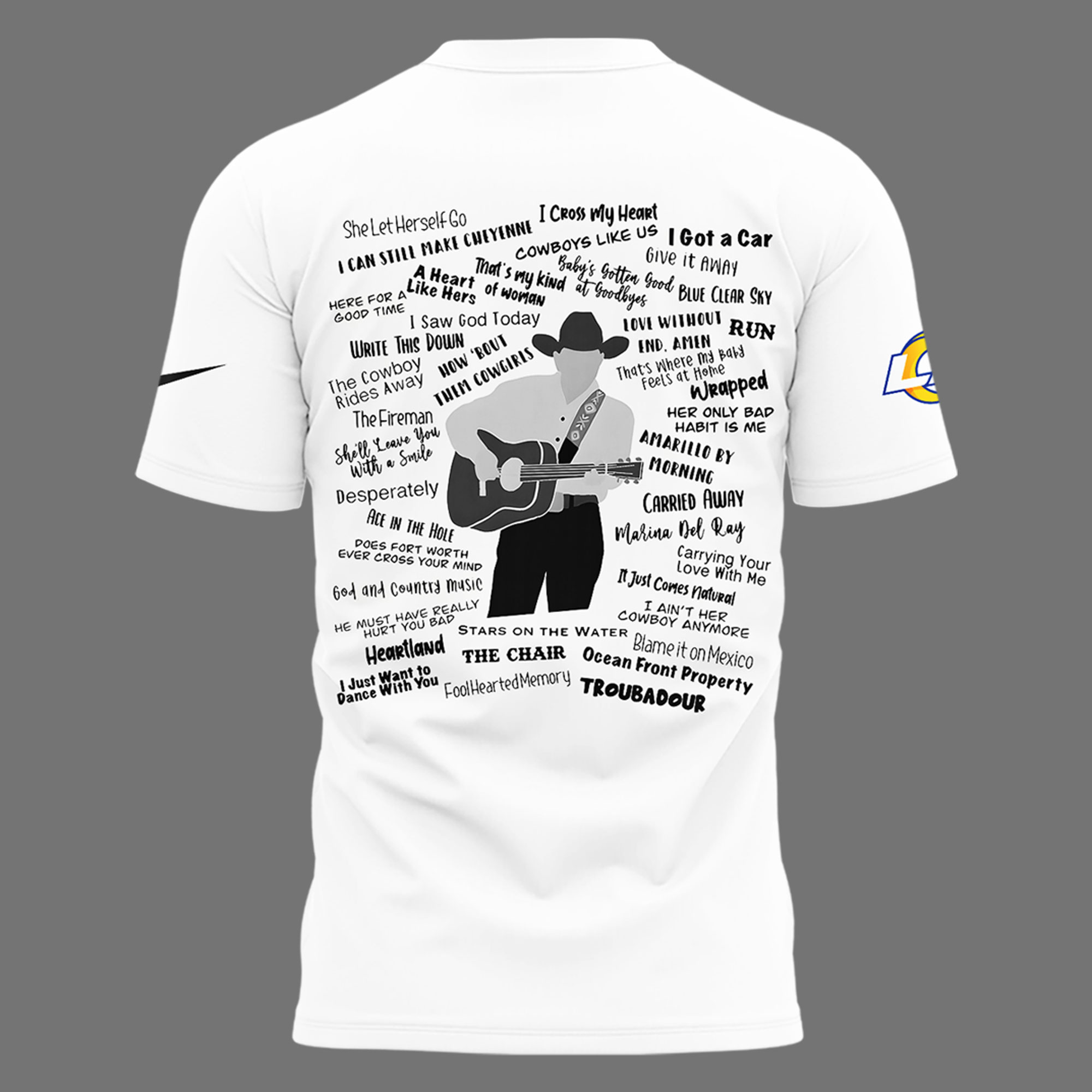 George Strait x Los Angeles Rams 2025 Tour Special Shirt George Strait x Los Angeles Rams 2025 Tour Special Shirt