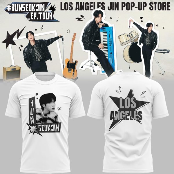 BTS RUNSEOKJIN_EP.TOUR' 25 Los Angeles T-Shirt