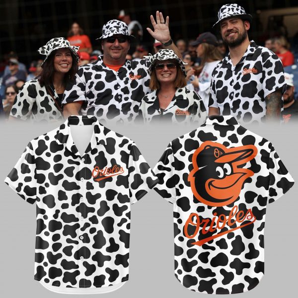Baltimore Orioles Happy Cow Appreciation Day Special Edition Hawaiian Shirt
