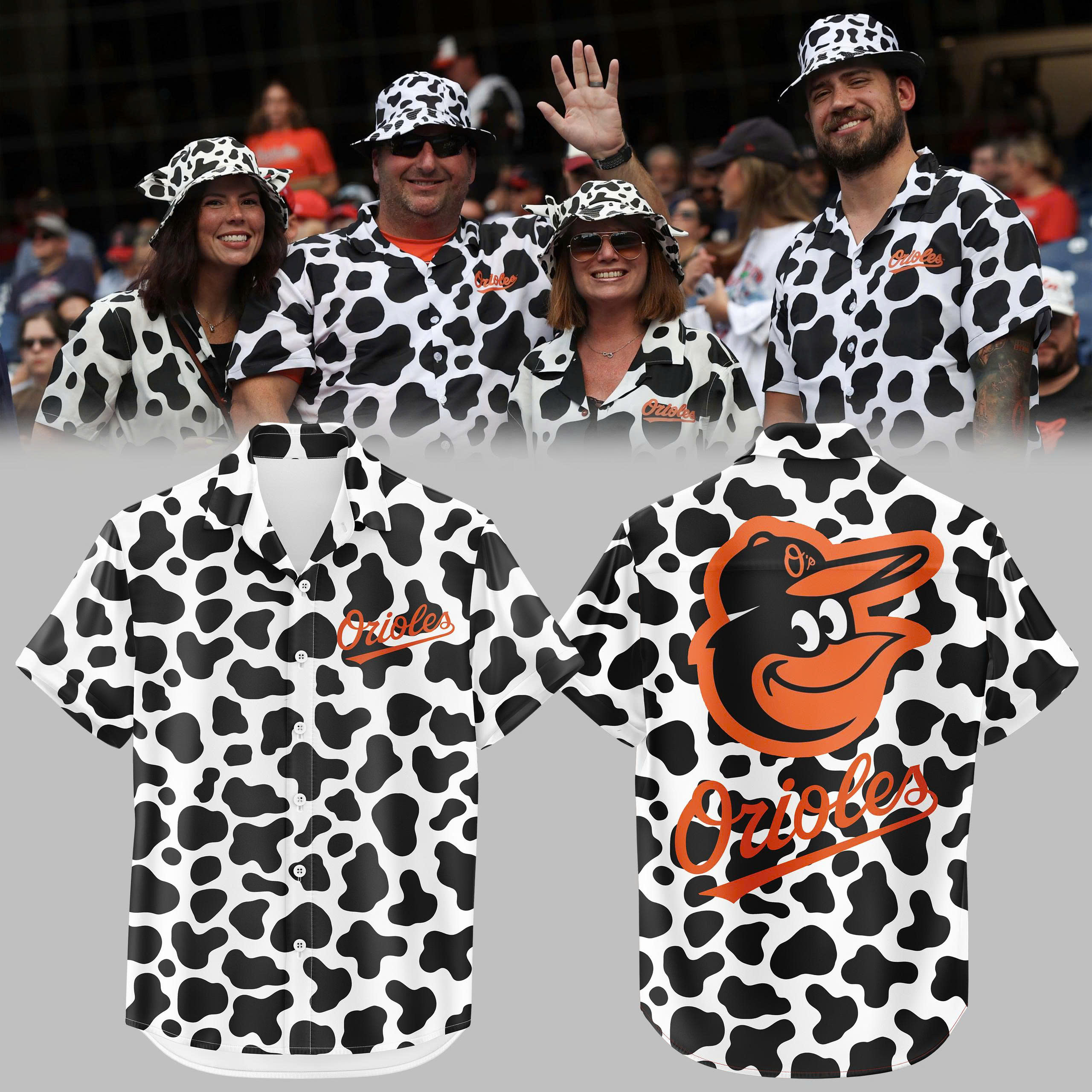Baltimore Orioles Happy Cow Appreciation Day Special Edition Hawaiian Shirt Baltimore Orioles Happy Cow Appreciation Day Special Edition Hawaiian Shirt