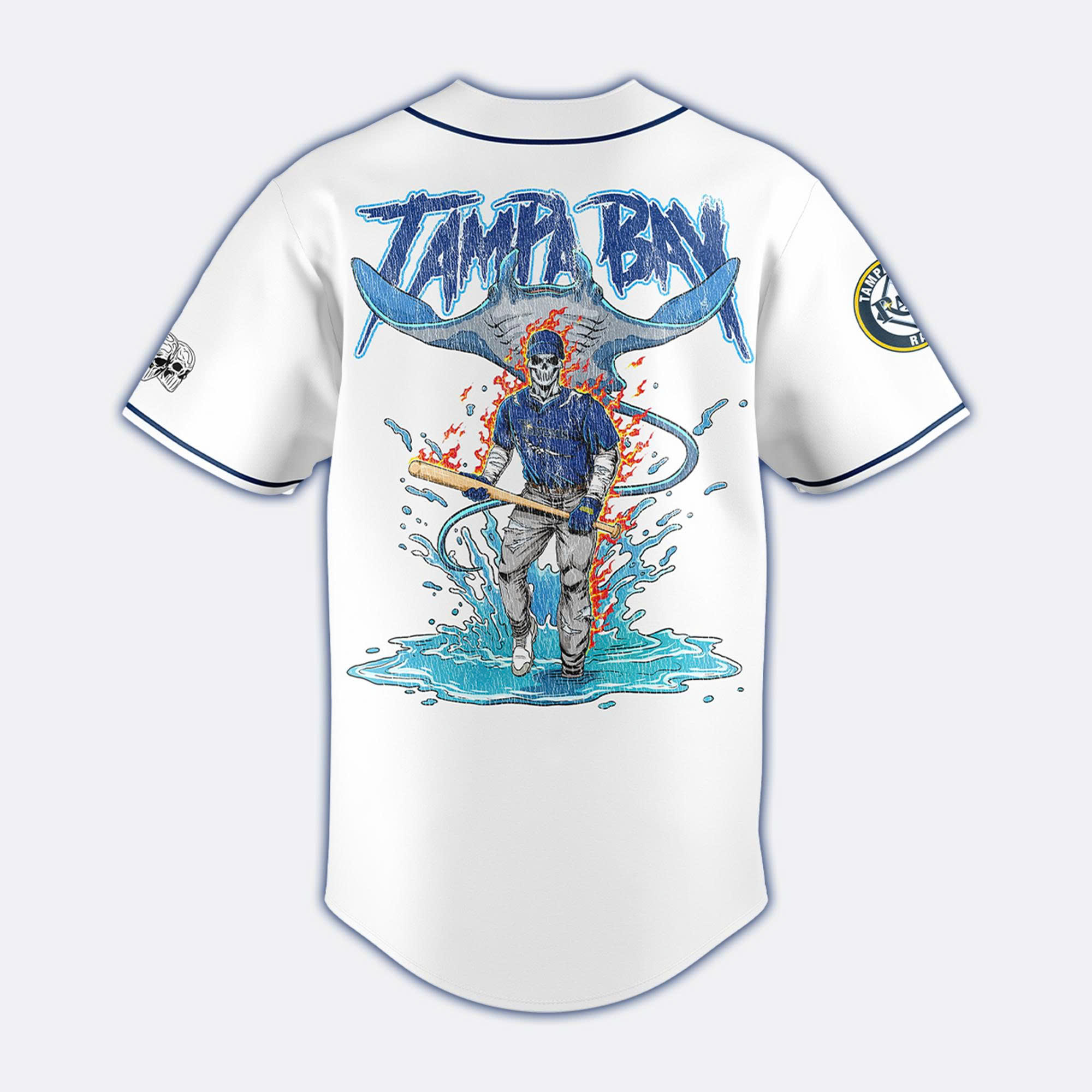 Tampa Bay Rays x Dead Threads Night 2025 Limited Baseball Jersey Tampa Bay Rays x Dead Threads Night 2025 Limited Baseball Jersey