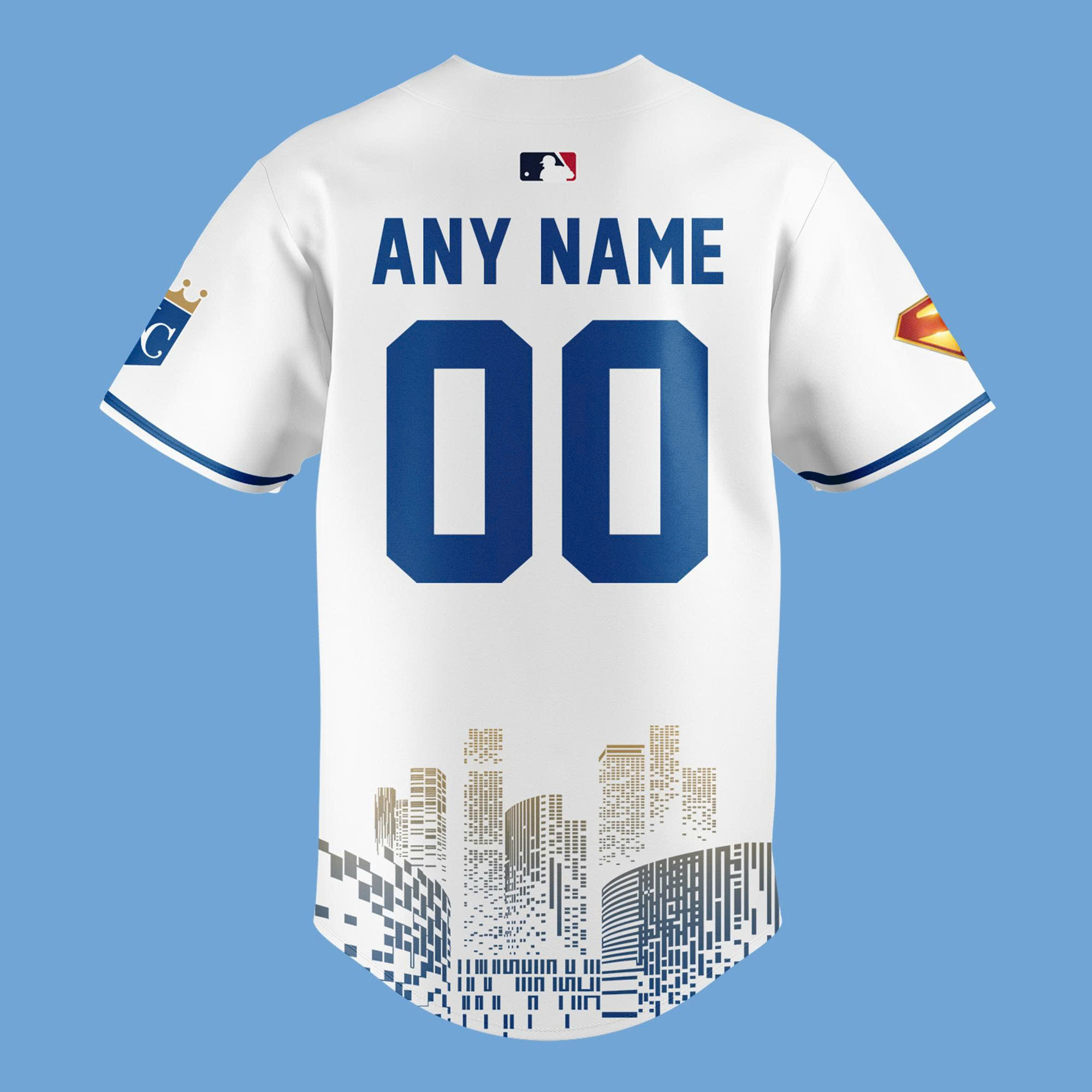 Kansas City Royals x Superman Night 2025 Custom Baseball Jersey Kansas City Royals x Superman Night 2025 Custom Baseball Jersey
