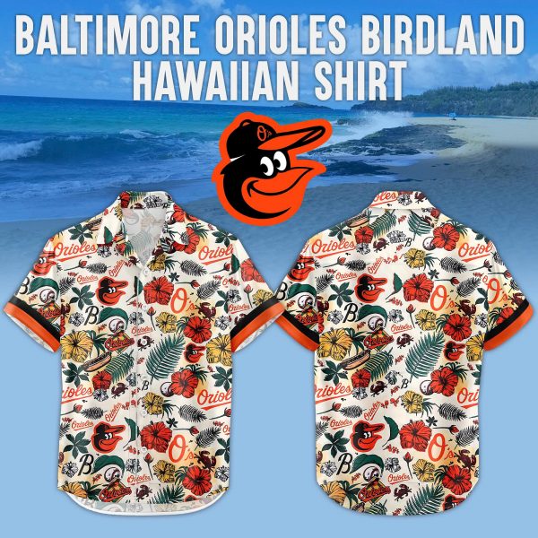 Baltimore Orioles Birdland Special Hawaiian Shirt