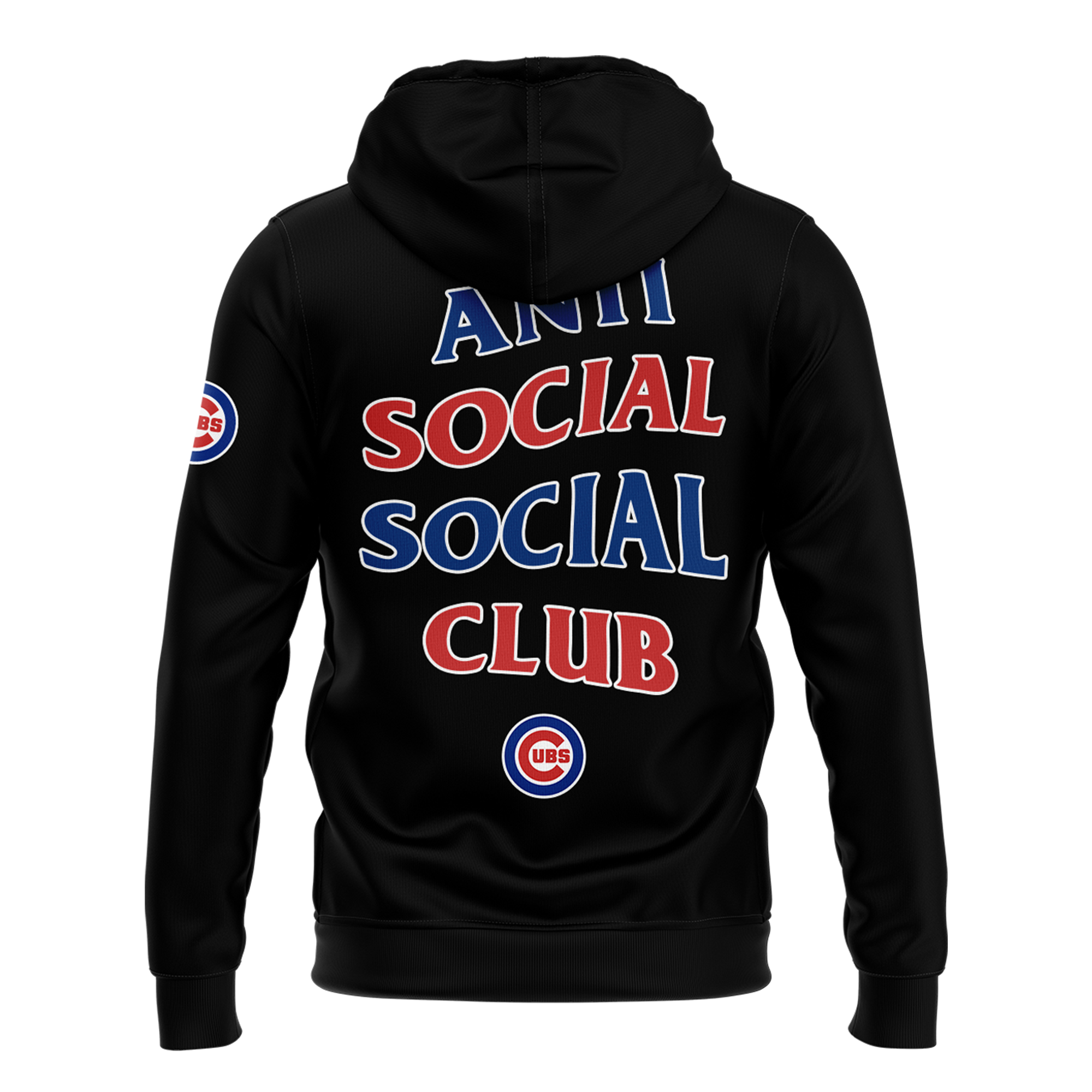 Chicago Cubs x Anti Social Social Club Limited Edition Hoodie 2025 Chicago Cubs x Anti Social Social Club Limited Edition Hoodie 2025