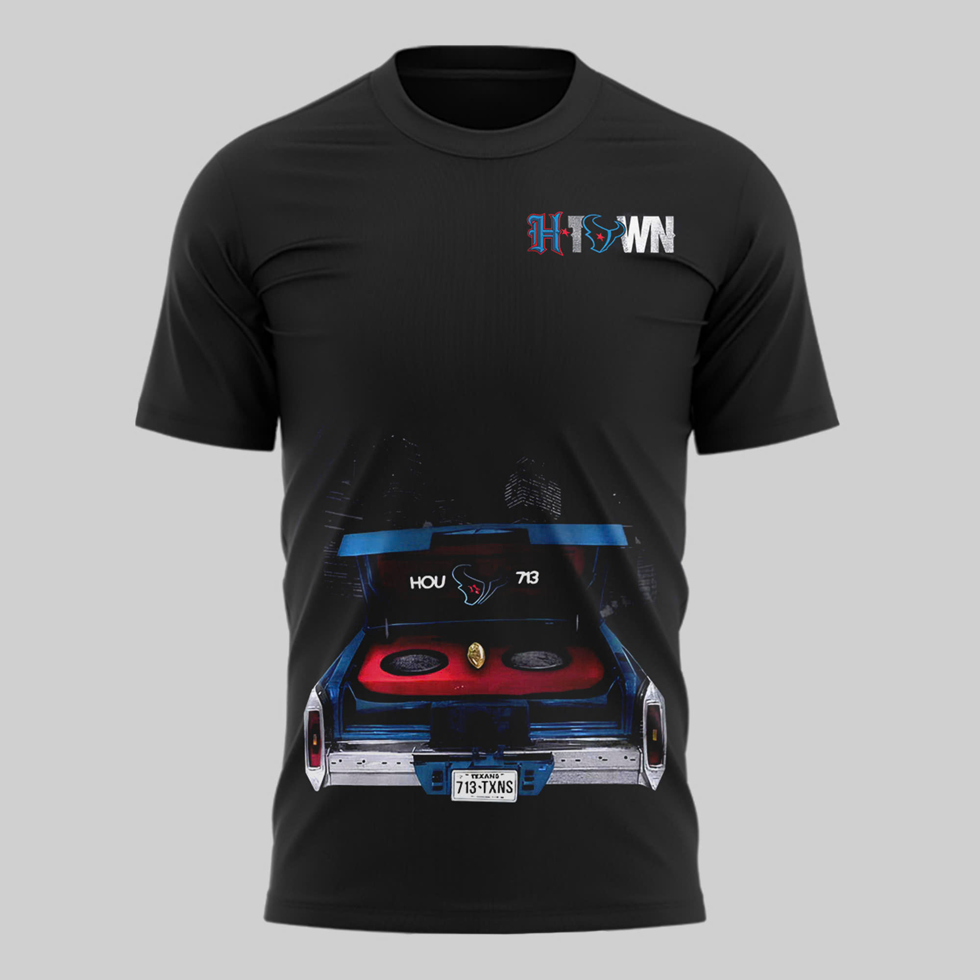 Houston Texans Special New 713 Day H-Town Tee Houston Texans Special New 713 Day H-Town Tee