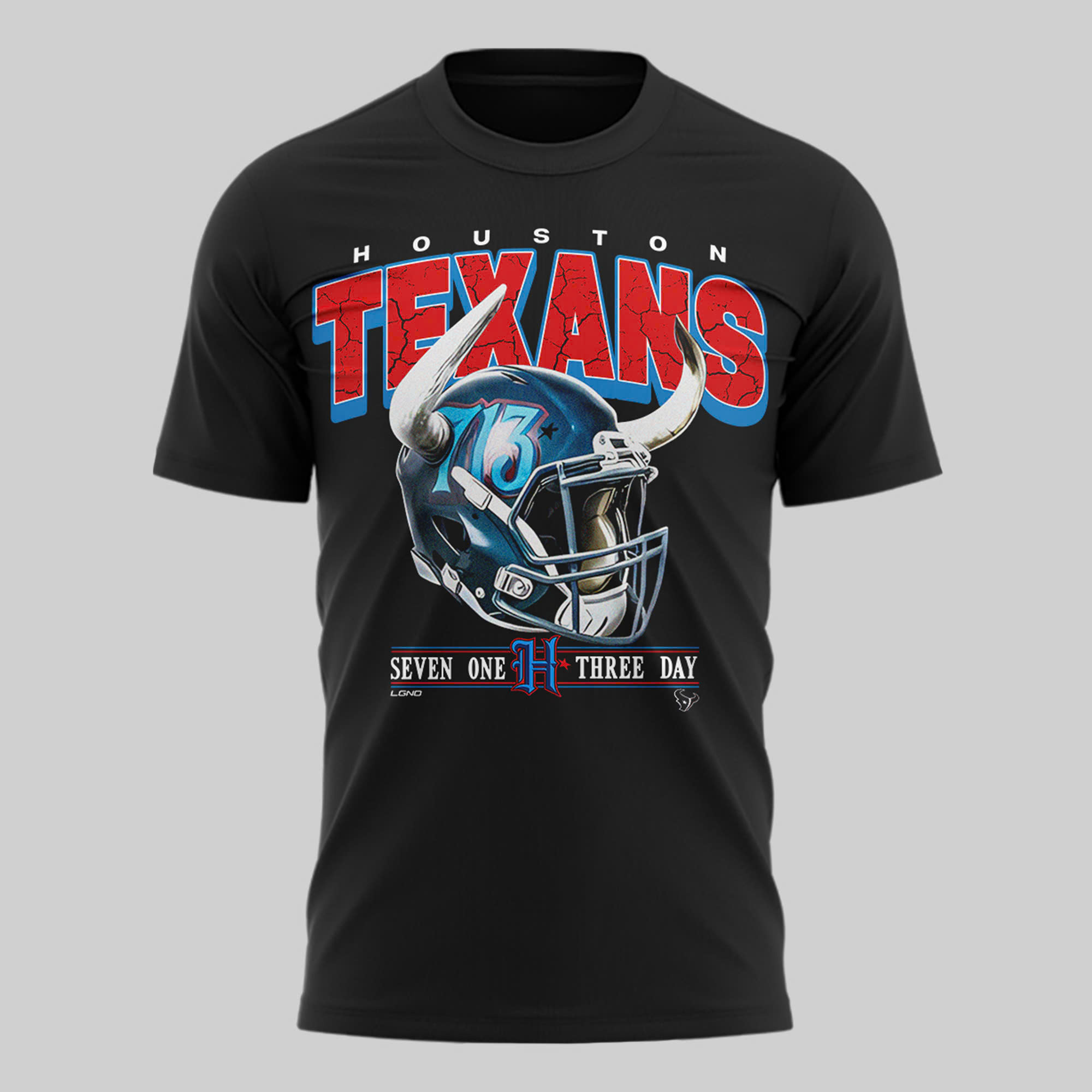 Houston Texans 713 Day H-Town T-Shirt Houston Texans 713 Day H-Town T-Shirt