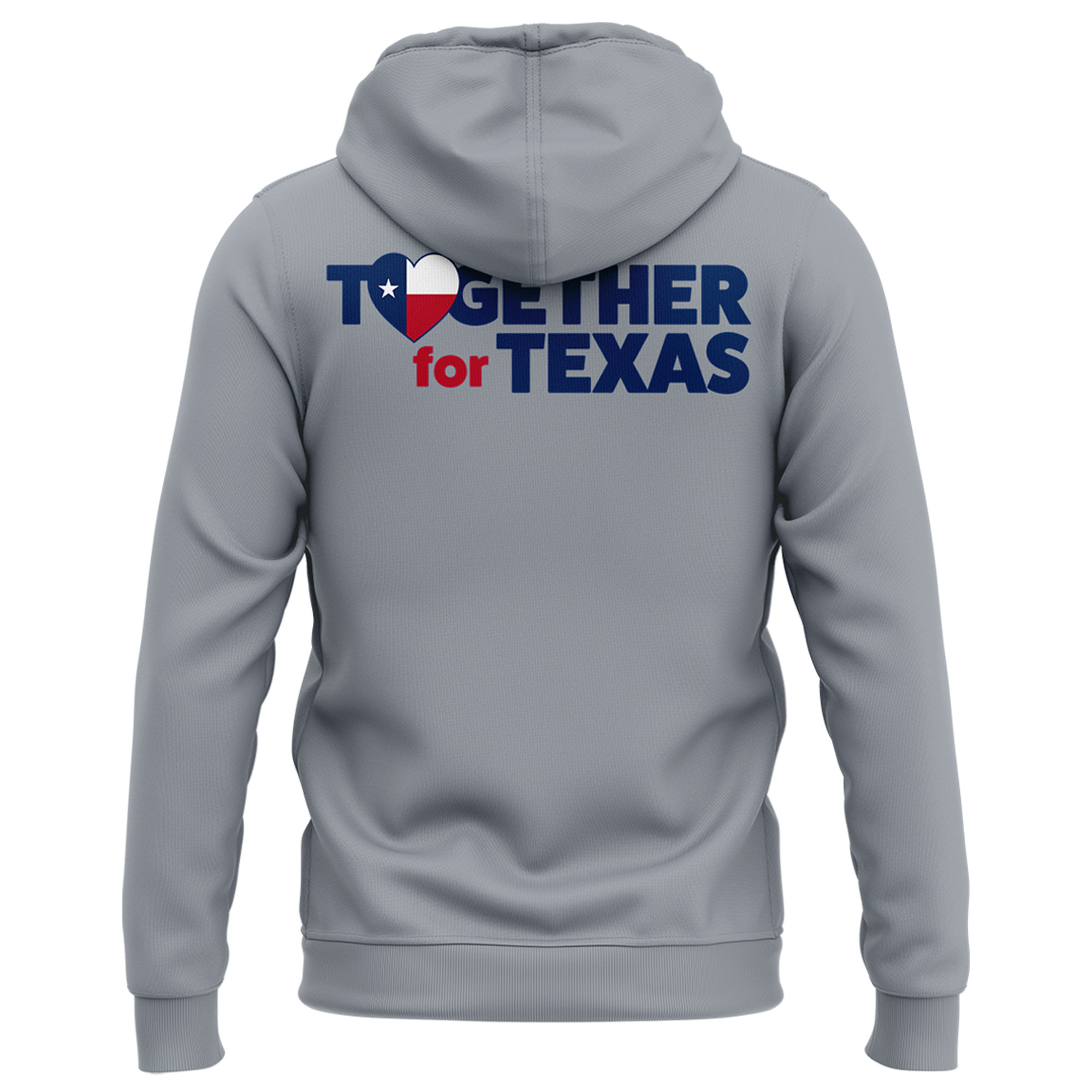 Houston Astros x Texas Rangers "Together For Texas" Special Grey Hoodie Houston Astros x Texas Rangers "Together For Texas" Special Grey Hoodie
