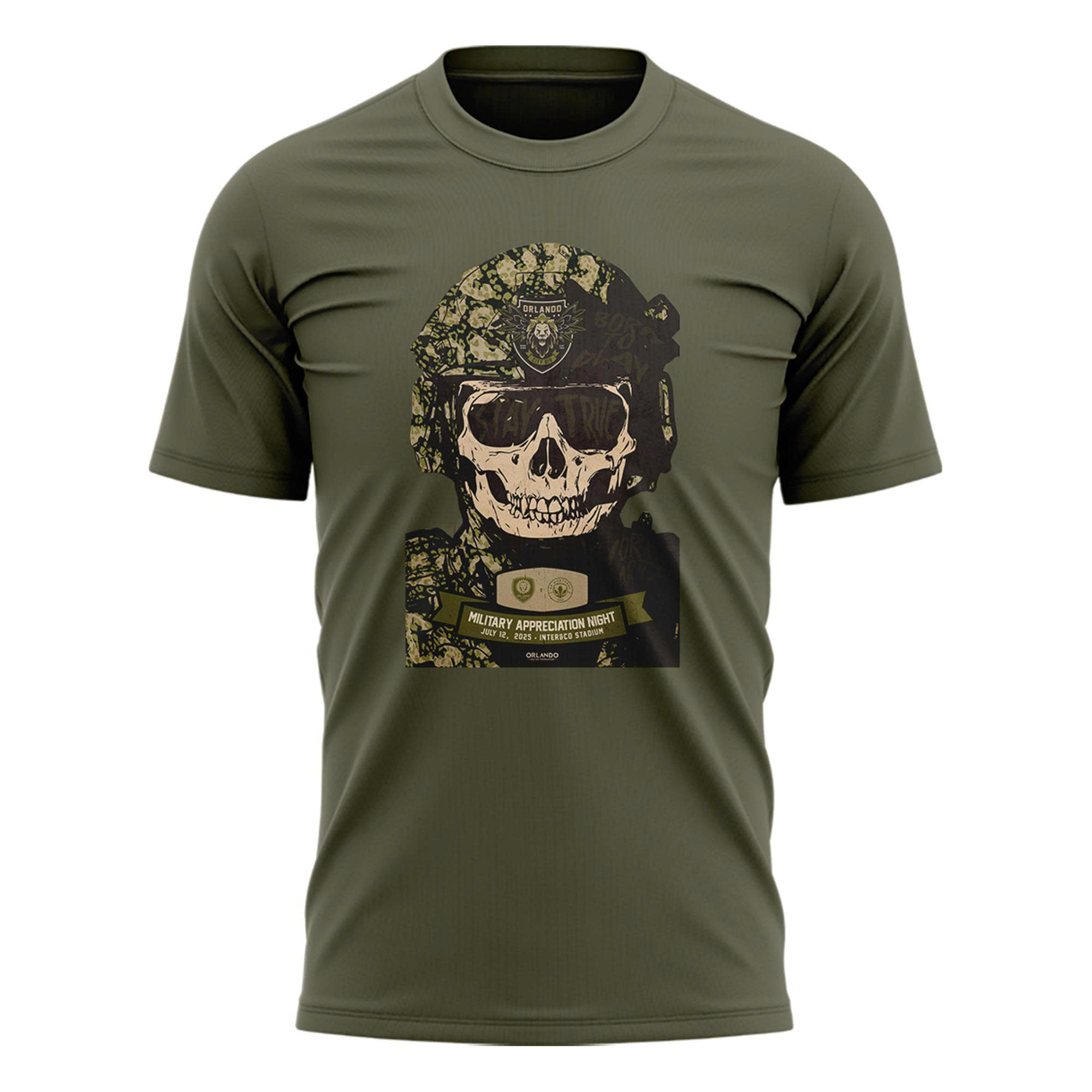 Orlando City SC Military Day 2025 Limited Edition Tee Orlando City SC Military Day 2025 Limited Edition Tee