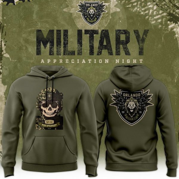 Orlando City SC Military Day 2025 Limited Edition Hoodie
