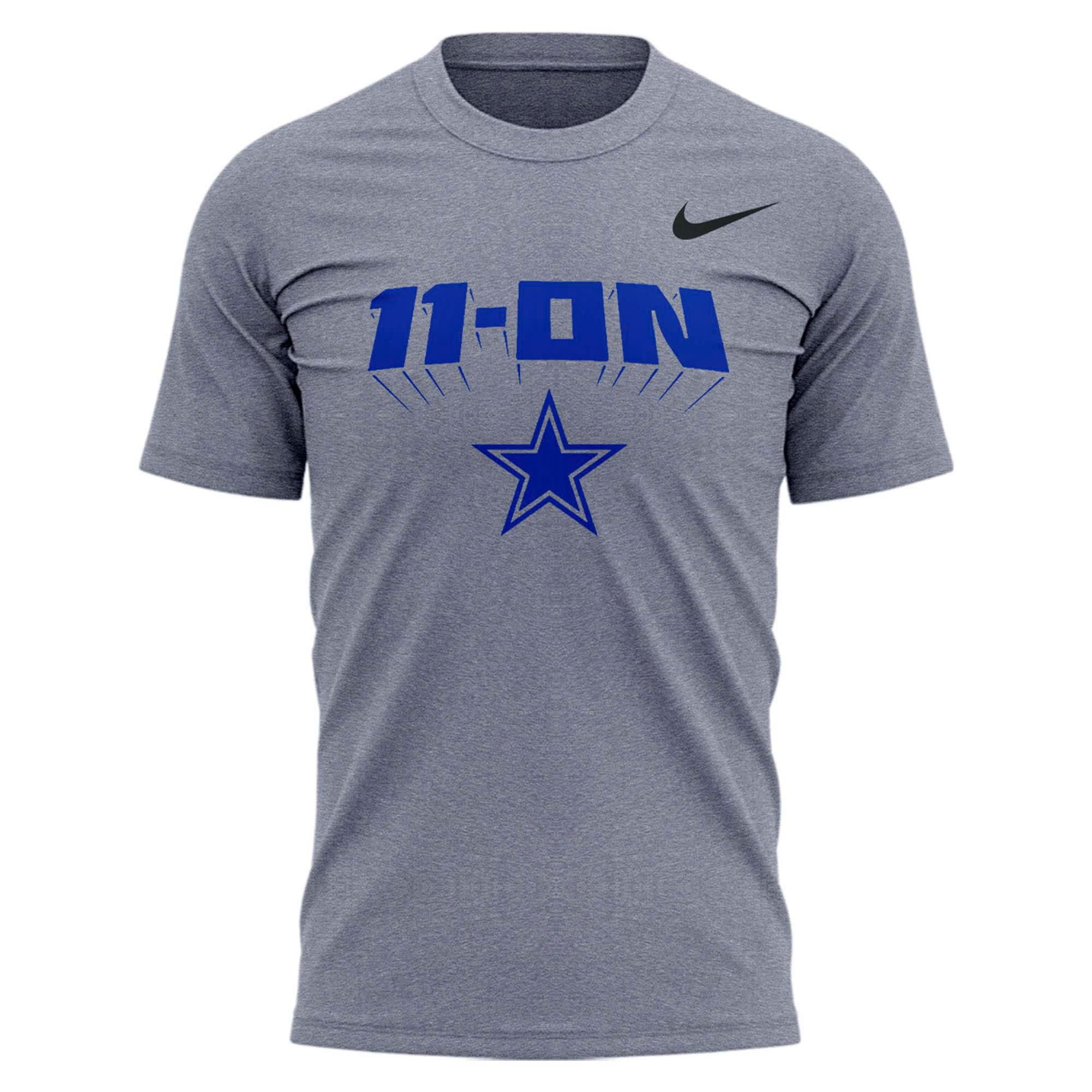 Dallas Cowboys 11-On Grey Shirt Dallas Cowboys 11-On Grey Shirt