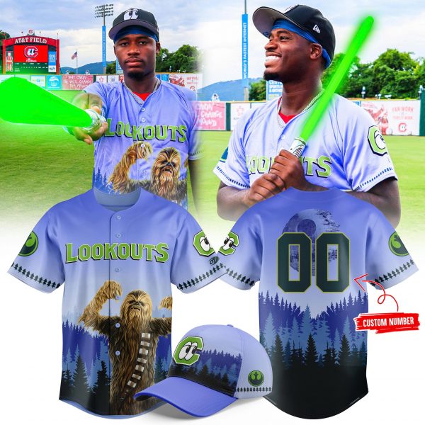 Chattanooga Lookouts Star Wars 2025 Baseball Jersey