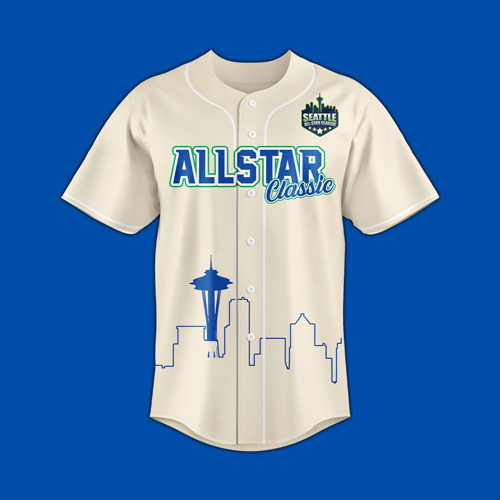 Seattle Mariners All-Star Classic Jersey 2025 - Cream Seattle Mariners All-Star Classic Jersey 2025 - Cream