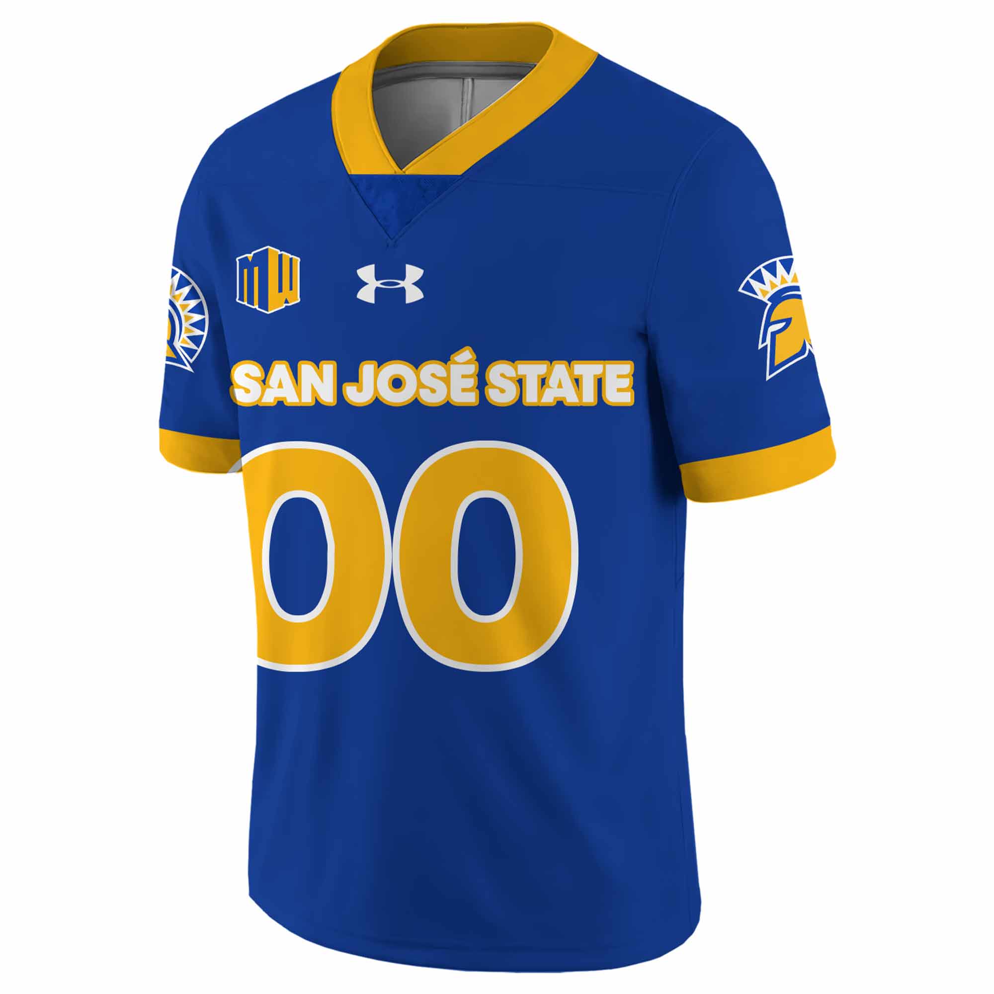 San José State 2025 Football Uniform Jersey San José State 2025 Football Uniform Jersey