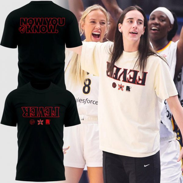 Indiana Fever "NOW YOU KNOW" Limited Edition Tee - Black