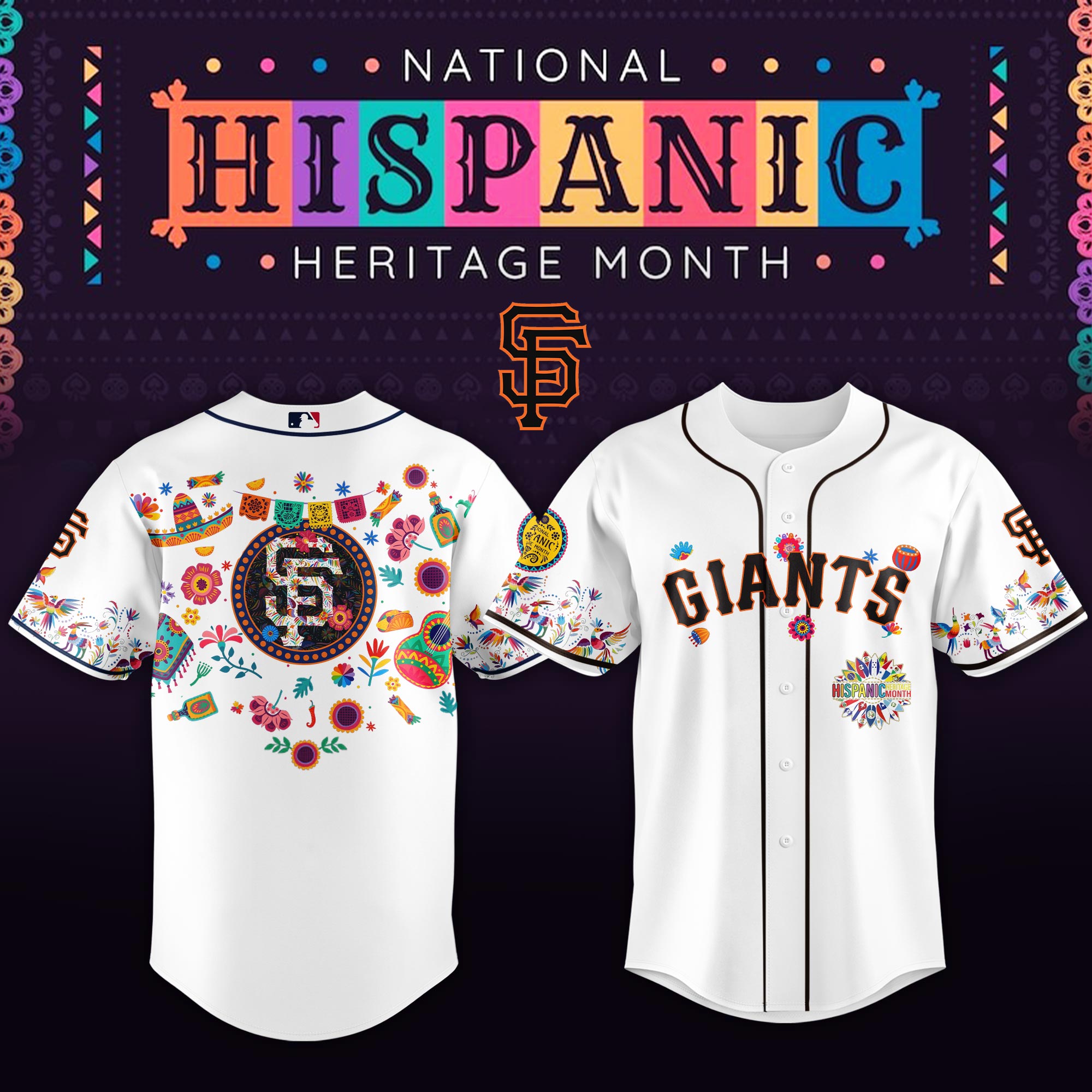 Giants x Hispanic Heritage Specail Edition Jersey Giants x Hispanic Heritage Specail Edition Jersey