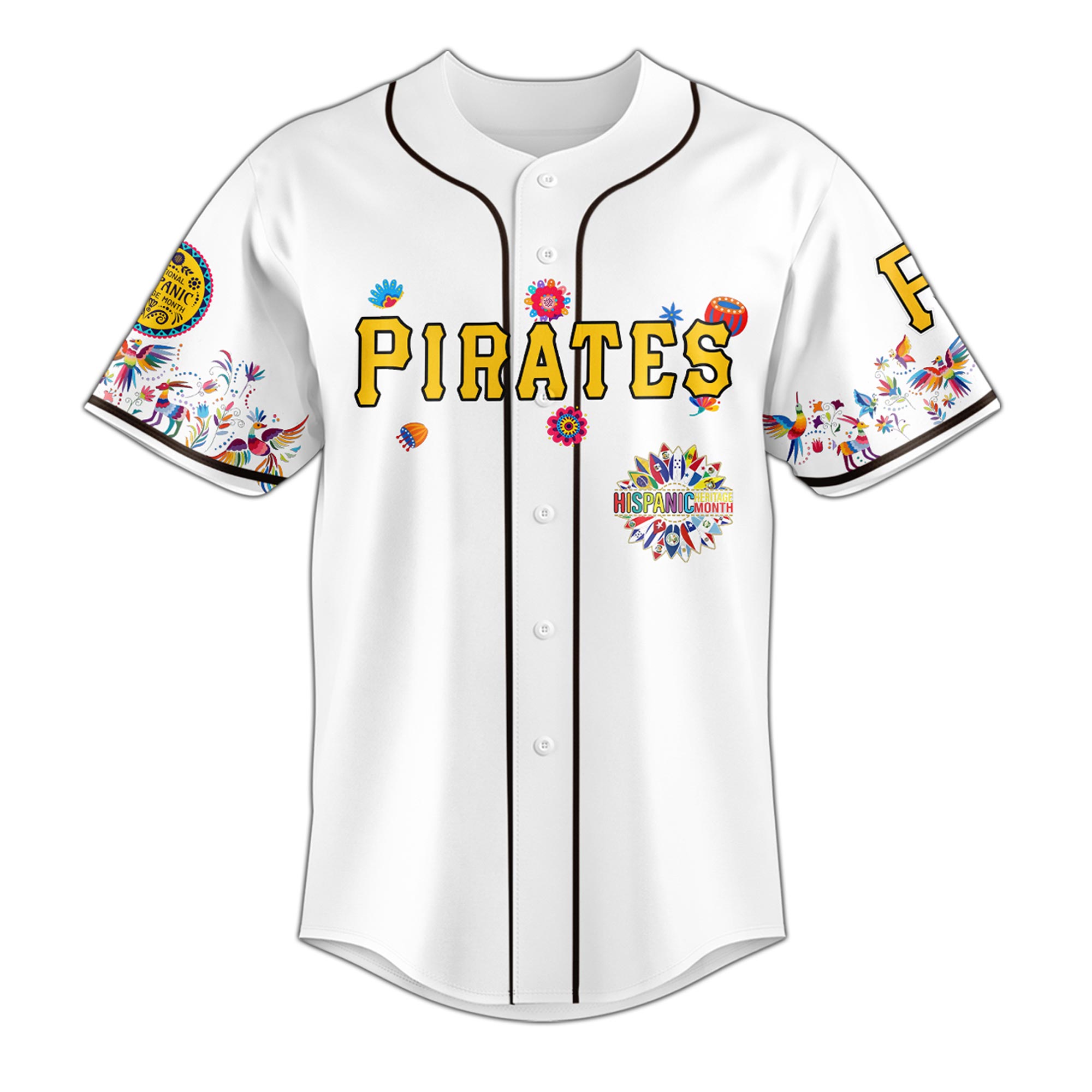Pirates x Hispanic Heritage Specail Edition Jersey Pirates x Hispanic Heritage Specail Edition Jersey