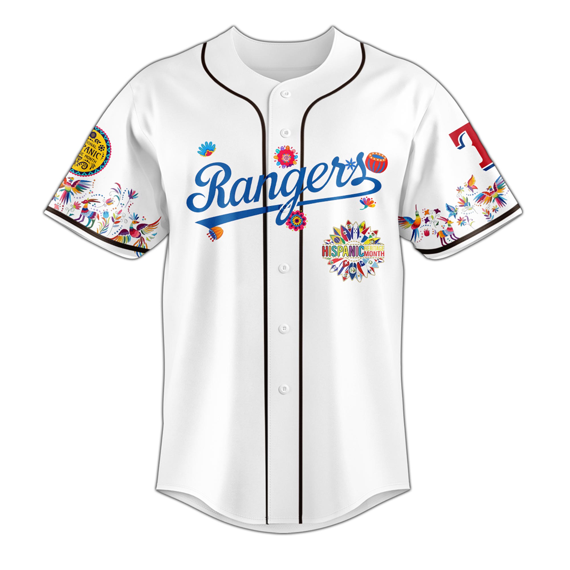 Rangers x Hispanic Heritage Specail Edition Jersey Rangers x Hispanic Heritage Specail Edition Jersey