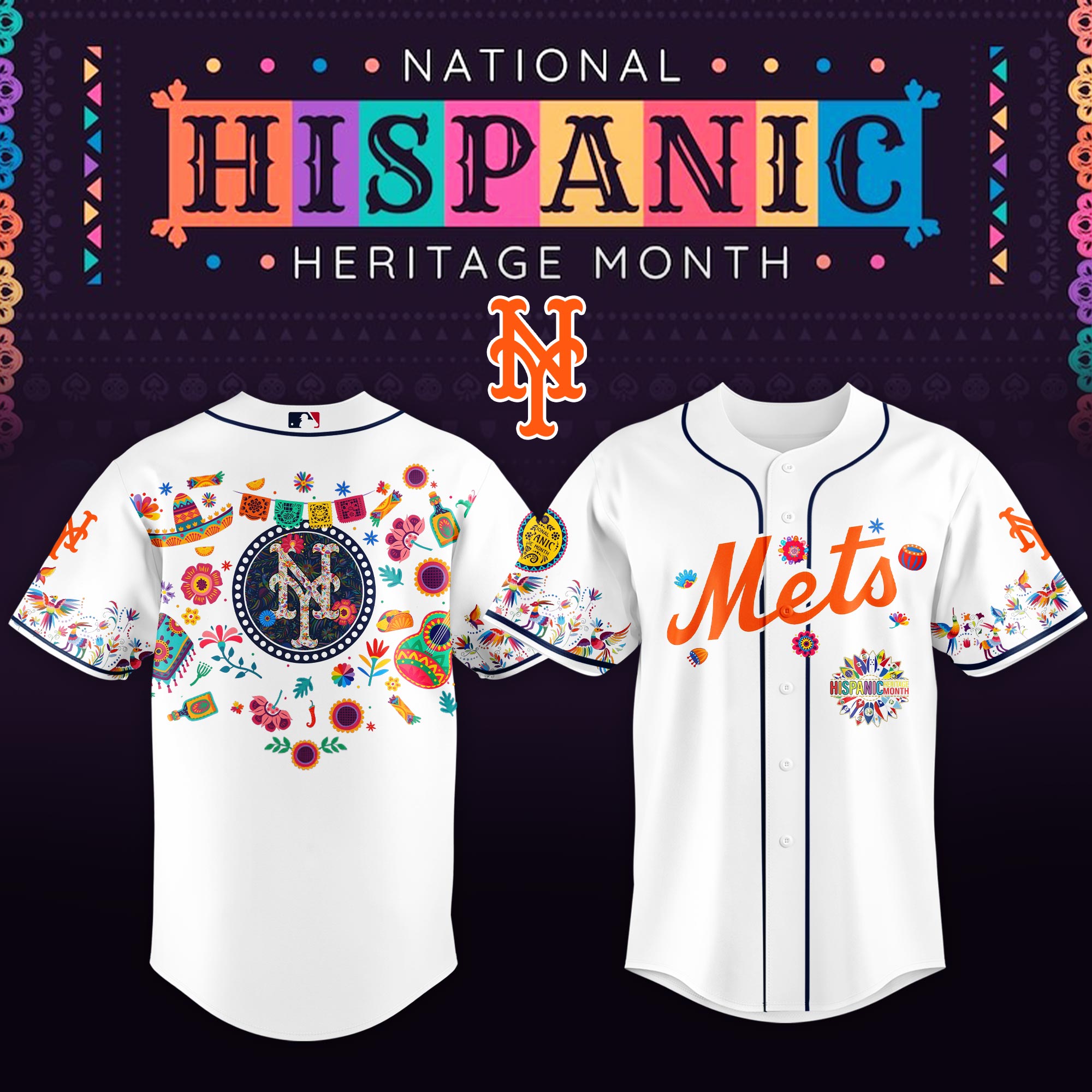 Mets x Hispanic Heritage Specail Edition Jersey Mets x Hispanic Heritage Specail Edition Jersey