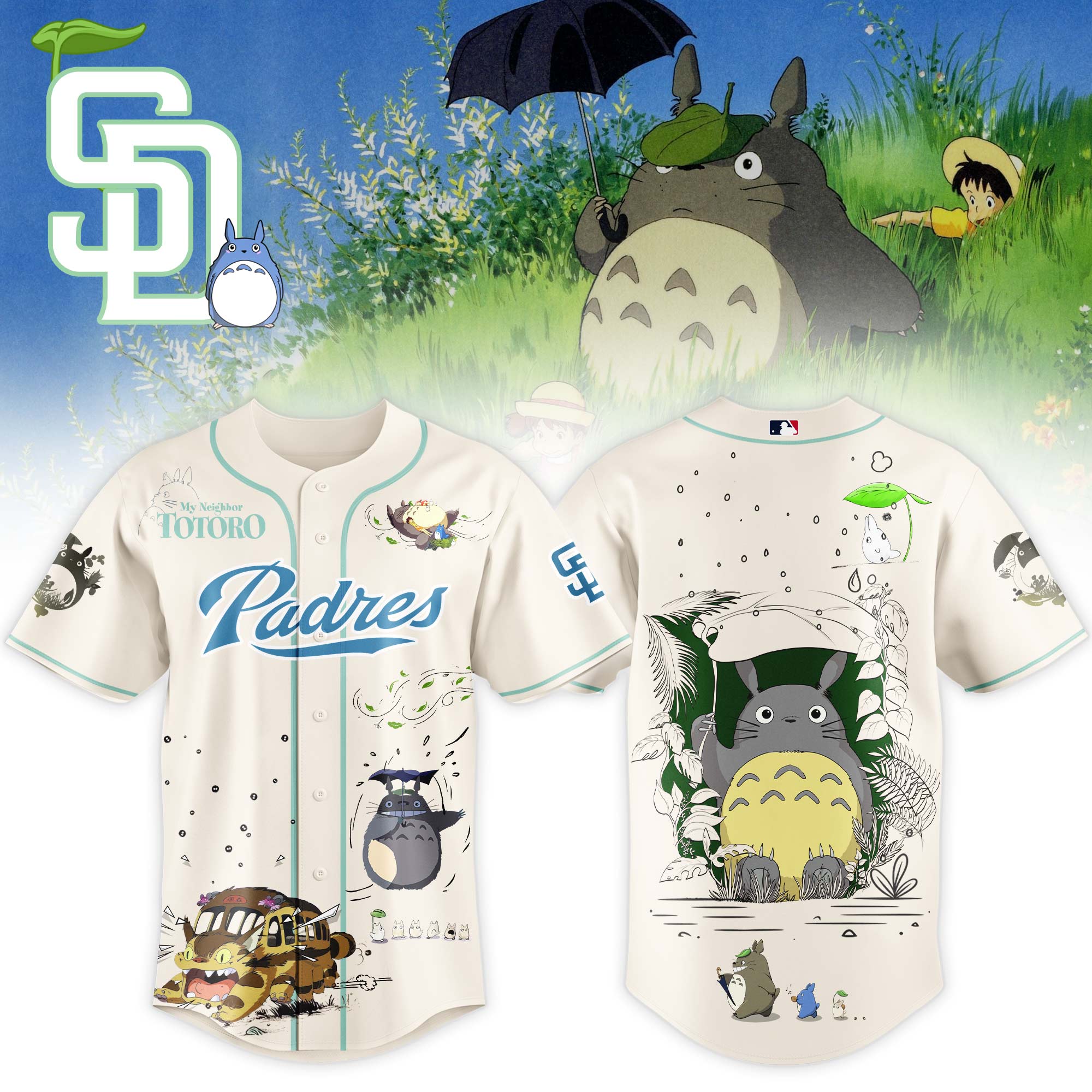 San Diego Padres x Forest Spirits Special Edition Jersey San Diego Padres x Forest Spirits Special Edition Jersey