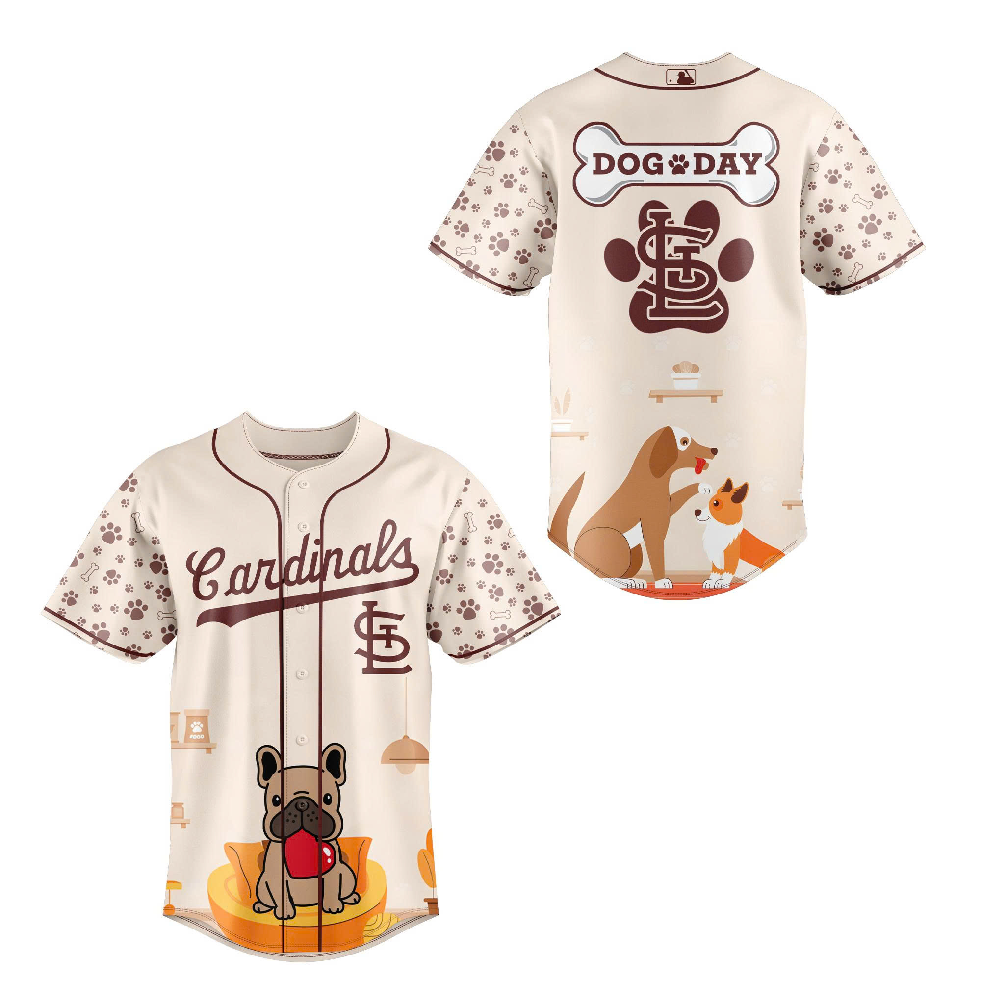 St. Louis Cardinals x International Dog Day 2025 Limited Baseball Jersey St. Louis Cardinals x International Dog Day 2025 Limited Baseball Jersey