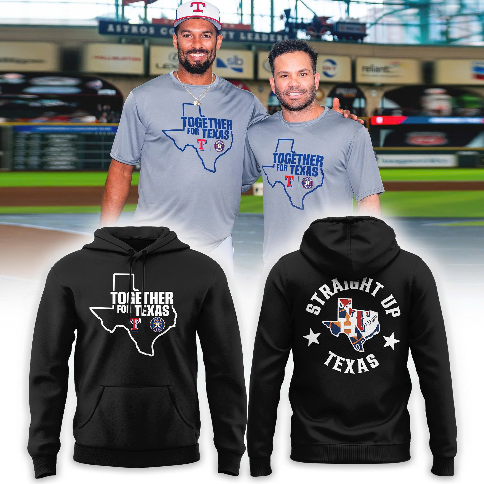 Together For Texas Hoodie Set Together For Texas Hoodie Set