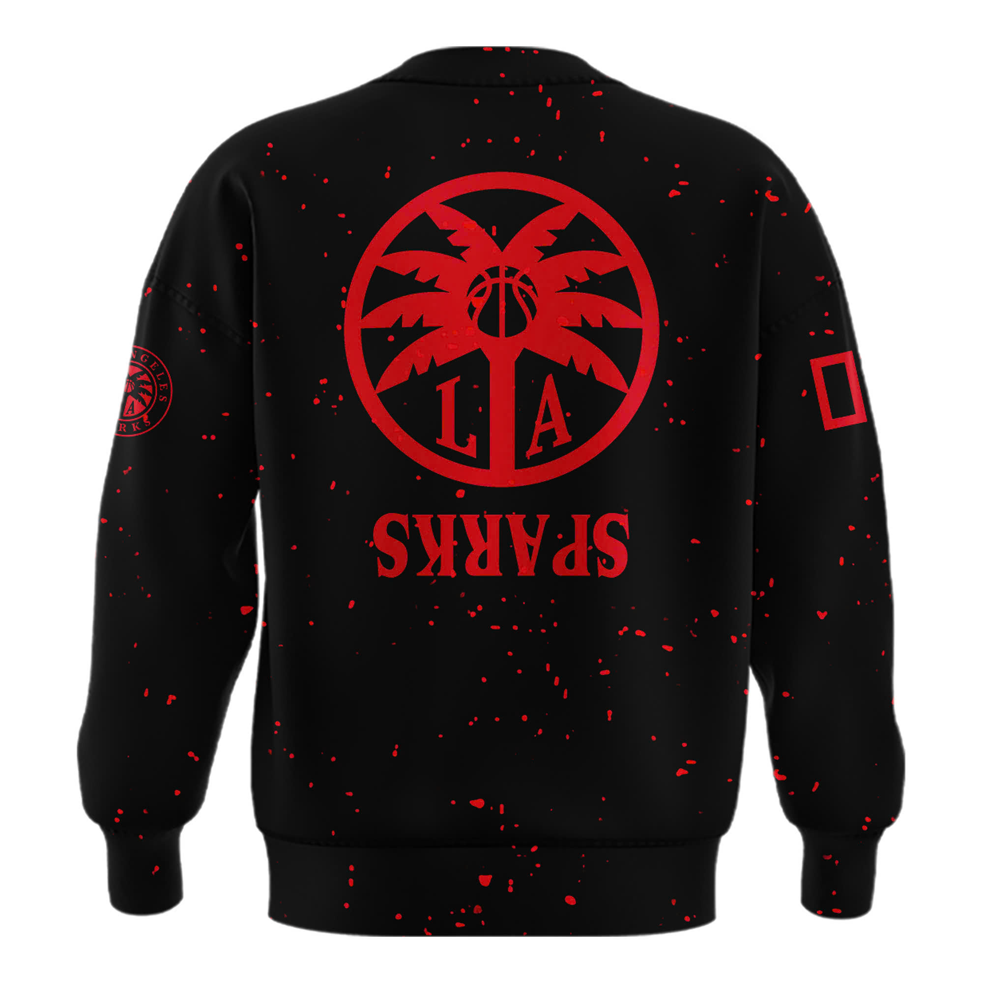 Los Angeles Sparks x Stranger Things Night 2025 Sweatshirt Los Angeles Sparks x Stranger Things Night 2025 Sweatshirt