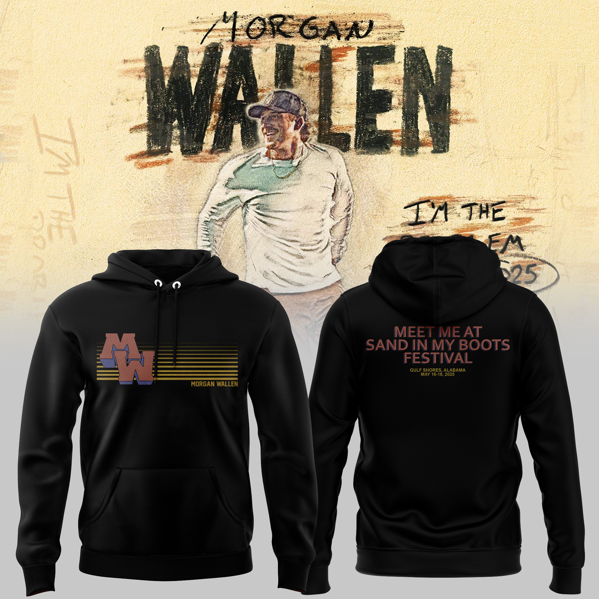 Limited Edition Morgan Wallen Hoodie 2025 For Fans! Limited Edition Morgan Wallen Hoodie 2025 For Fans!