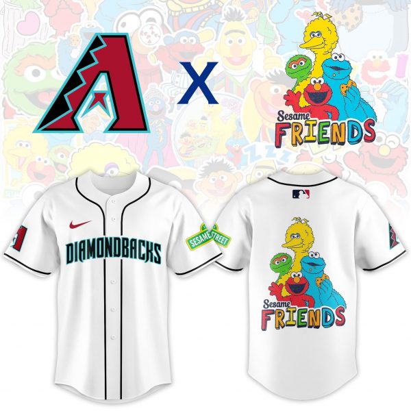 Arizona Diamondbacks 2025 Sesame Street Night Limited Jersey