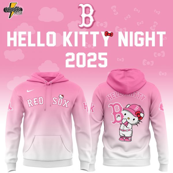 1b. Boston Red Sox x Hello Kitty Night 2025 hoodie