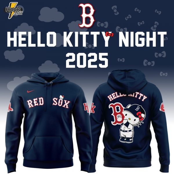 3b. Boston Red Sox x Hello Kitty Night 2025 hoodie