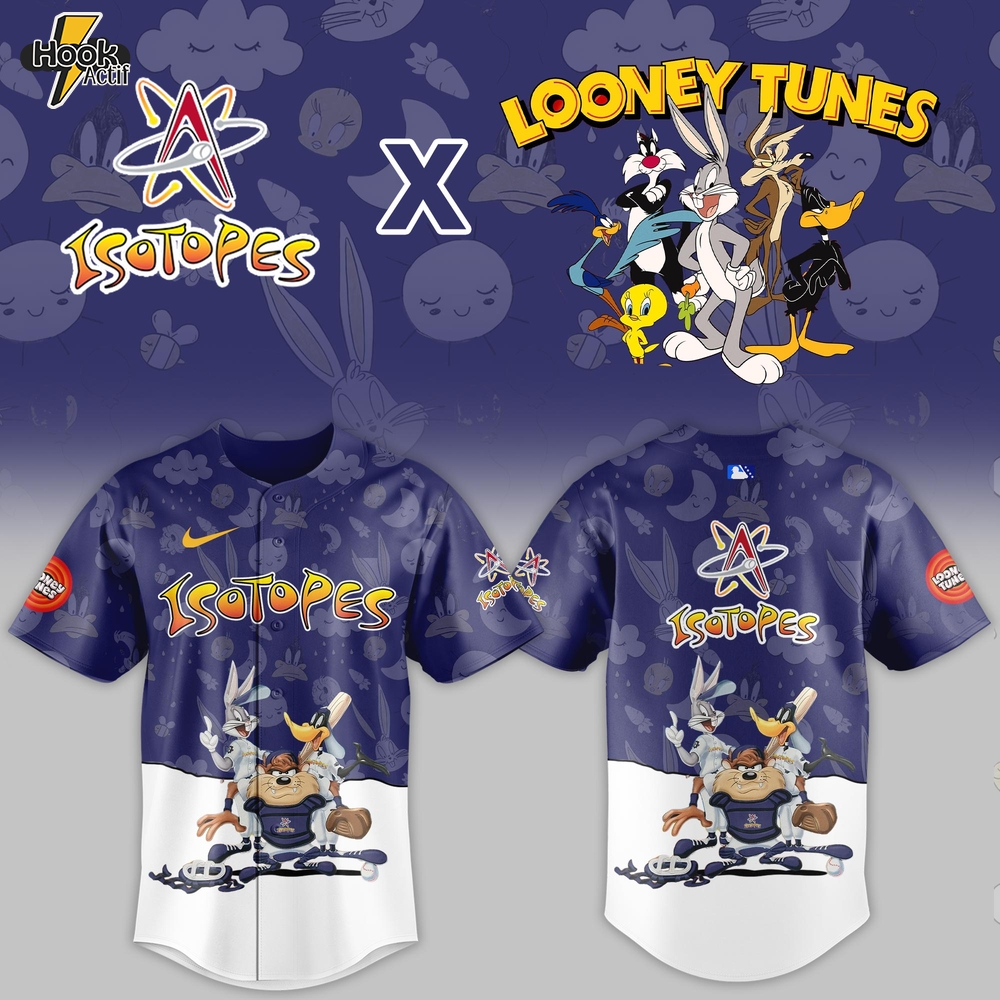 Albuquerque Isotopes x Looney Tunes Night 2025 Jersey Albuquerque Isotopes x Looney Tunes Night 2025 Jersey