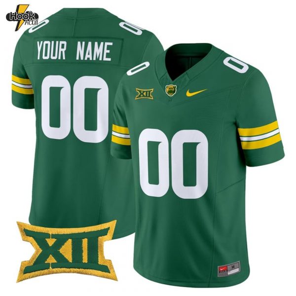 Baylor Bears Special New 2025 Custom Football Jersey - Green
