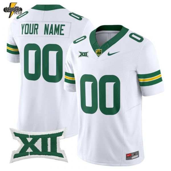 Baylor Bears Special New 2025 Custom Football Jersey - White
