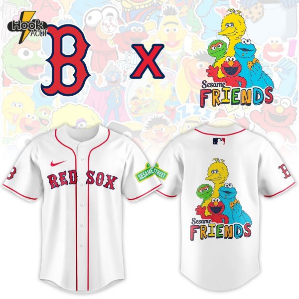 Boston Red Sox 2025 Sesame Street Night Limited Jersey