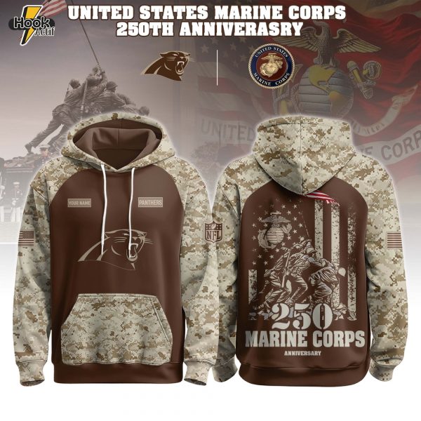 Carolina Panthers x U.S. Marine Corps 250th Birthday Hoodie Set