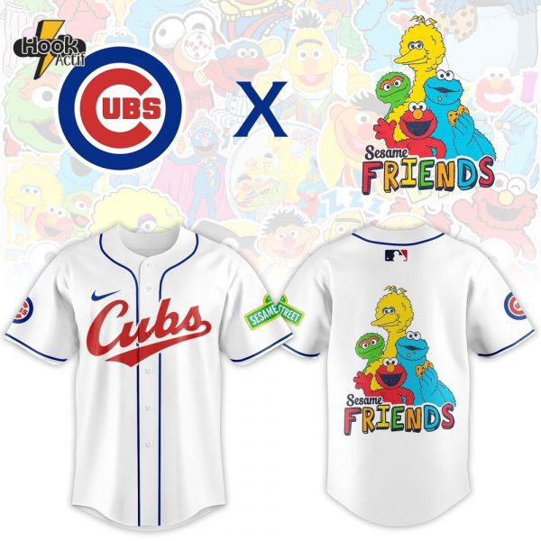 Chicago Cubs 2025 Sesame Street Night Limited Jersey