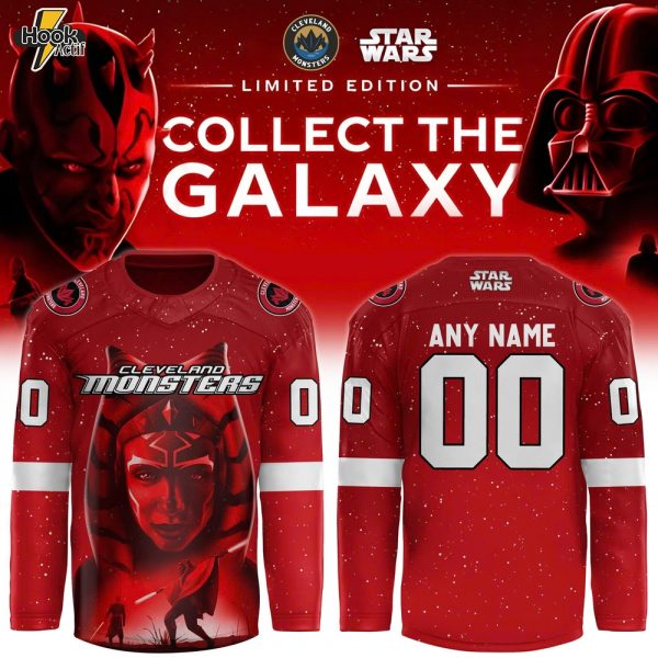 Cleveland Monsters x Ahsoka Tano Star Wars Special Edition Hockey Jersey