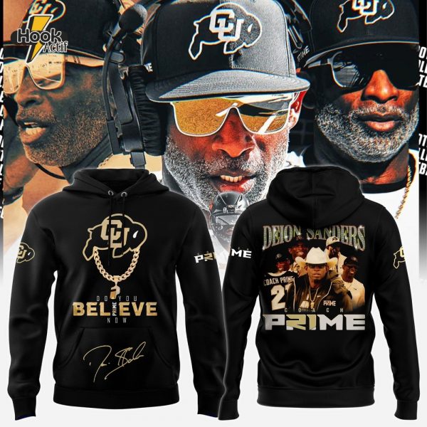 Colorado Buffaloes "Welcome Back Coach Prime" Hoodie - Black