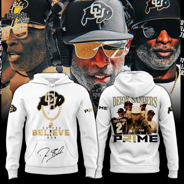 Colorado Buffaloes "Welcome Back Coach Prime" Hoodie - White