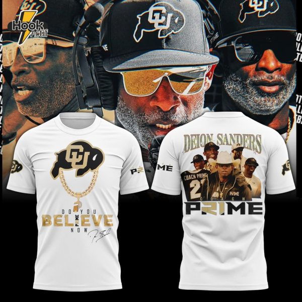 Colorado Buffaloes "Welcome Back Coach Prime" T-shirt - White