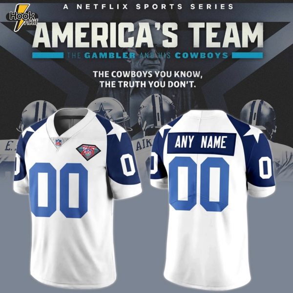 Dallas Cowboys 1996 Throwback Retired Player Football Jersey