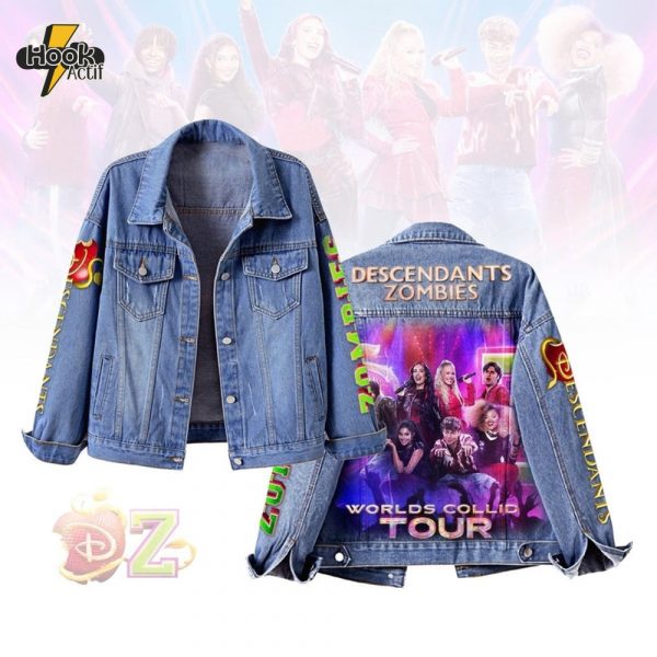 "Descendants x Zombies - Worlds Collide Tour" Denim Jacket