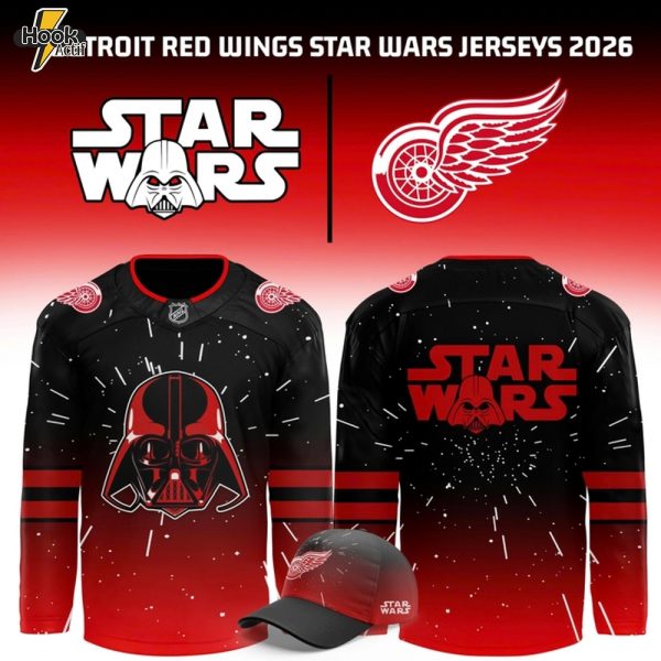 Detroit Red Wings x 2026 Star Wars Hockey Jersey