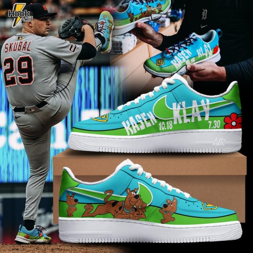 Detroit Tigers x Scooby-Doo Limited Edition Air Force 1
