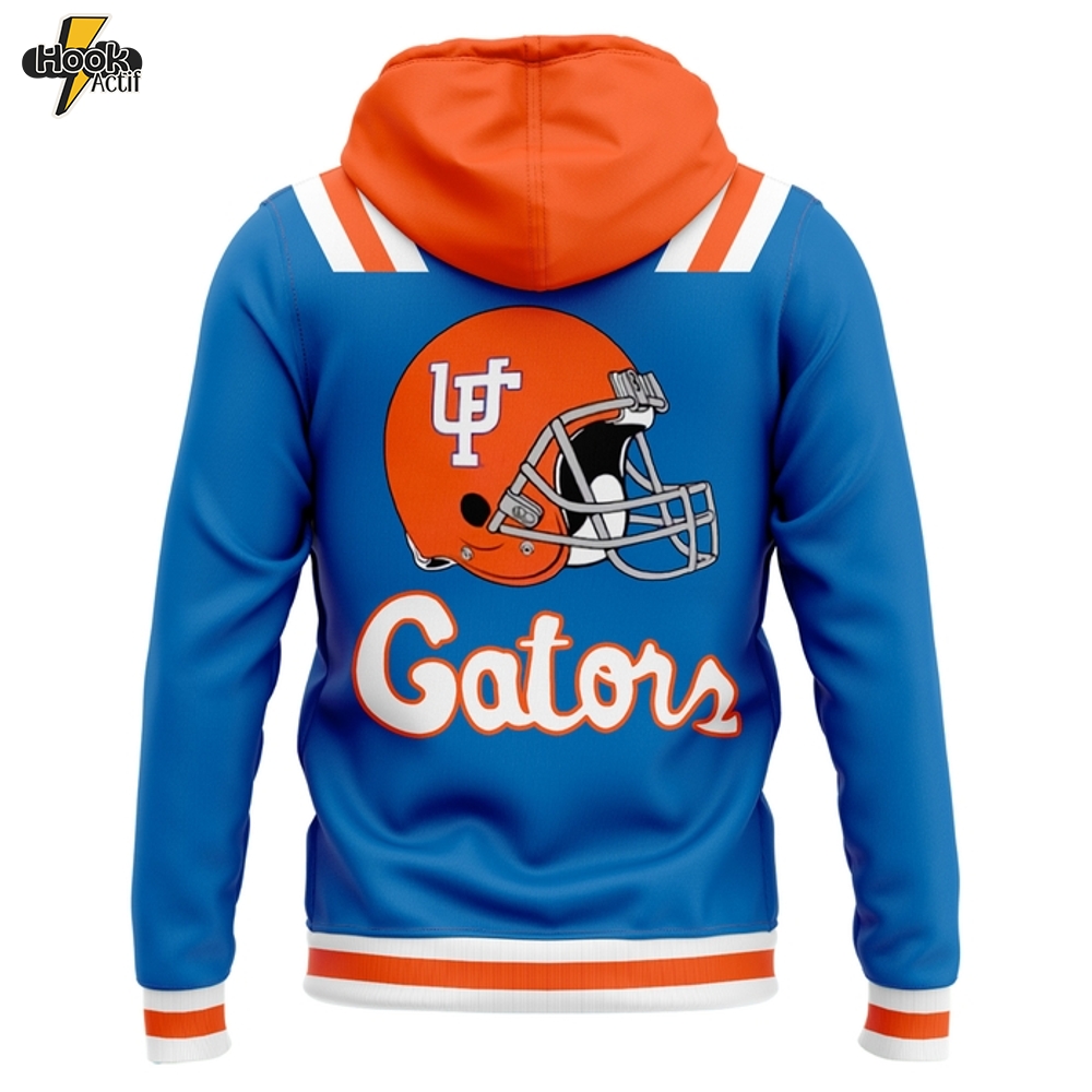 Florida Gators Football SEC 1960s Throwback Hoodie Florida Gators Football SEC 1960s Throwback Hoodie
