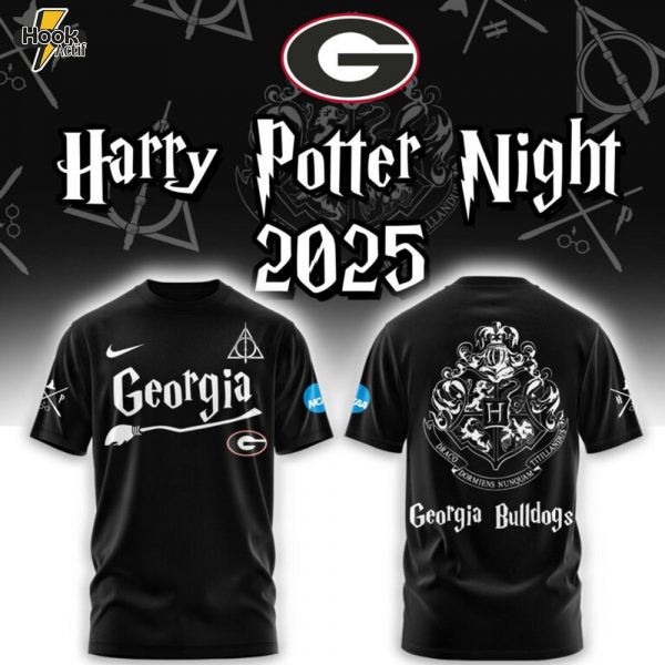 Georgia Bulldogs x Harry Potter Night 2025 Shirt