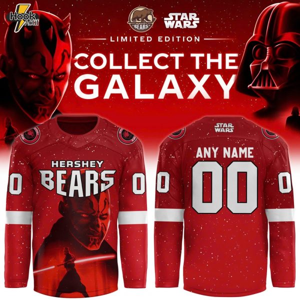 Hershey Bears x Darth Maul Star Wars Special Edition Hockey Jersey