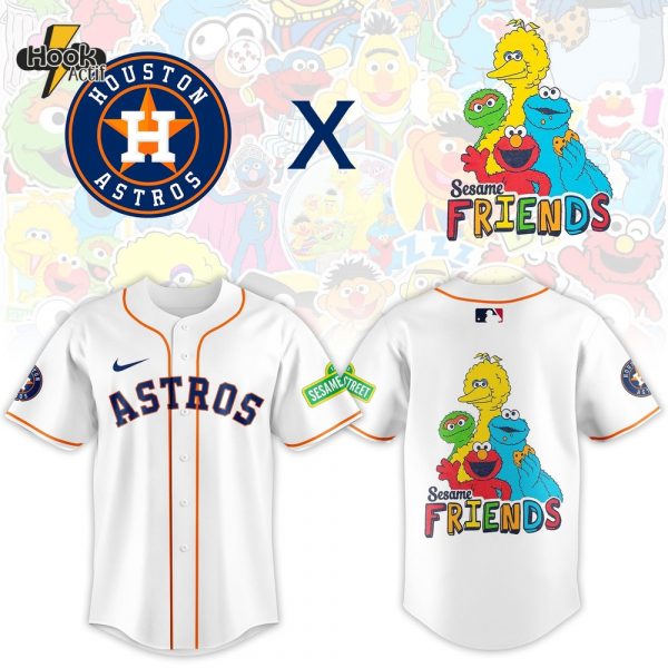 Houston Astros 2025 Sesame Street Night Limited Jersey