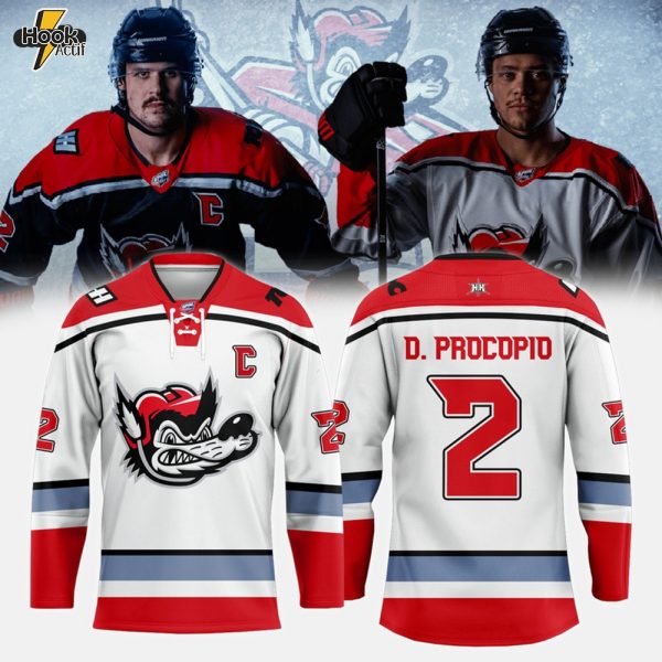 Huntsville Havoc SPHL New Logo Away 2025 Hockey Jersey