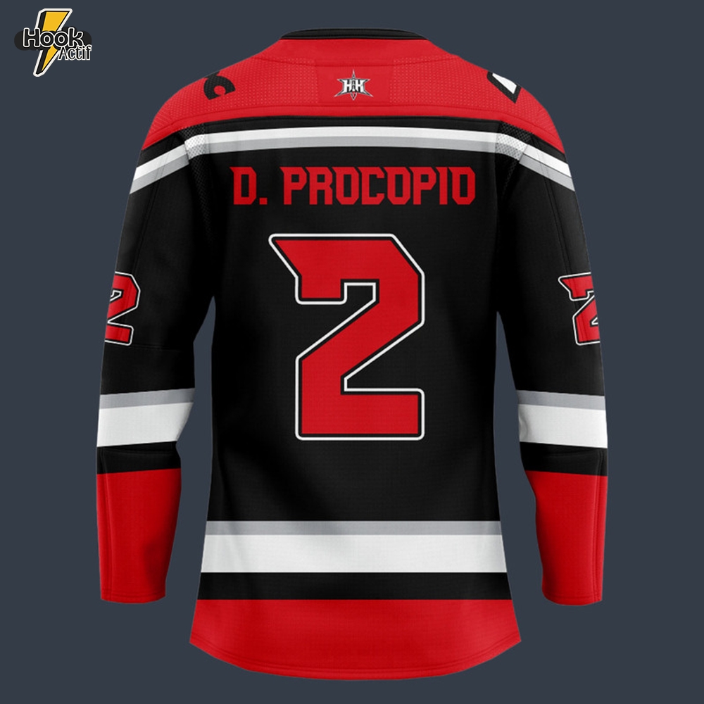 Huntsville Havoc SPHL New Logo Home 2025 Hockey Jersey Huntsville Havoc SPHL New Logo Home 2025 Hockey Jersey